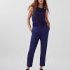 Pantalons | Comptoir des Cotonniers Marguerite - Pantalon Cigarette Medieval Blue