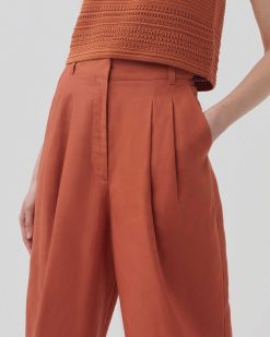 Pantalons | Comptoir des Cotonniers Peggy - Pantalon Carrot Amber Brown