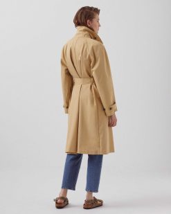 Vestes / Manteaux | Comptoir des Cotonniers Catherine - Trench Ample Starfish Beige