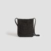 Accessoires | Comptoir des Cotonniers Petit Sac Bandouli Re En Raphia Black