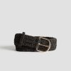 Accessoires | Comptoir des Cotonniers Ceinture Large Tress E En Raphia Black