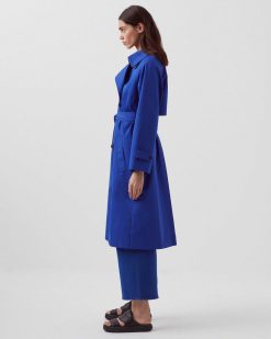 Vestes / Manteaux | Comptoir des Cotonniers Catherine - Trench Ample Sodalite Blue