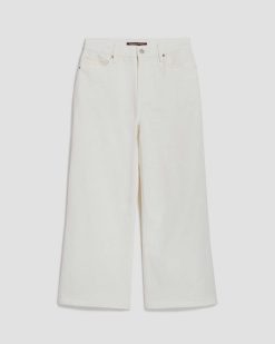 Jeans | Comptoir des Cotonniers Emy - Jean Cropped Wide Leg White