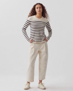 Maille | Comptoir des Cotonniers Maddy - Pull Marin En Laine M Rinos Offwhite