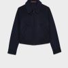 Vestes / Manteaux | Comptoir des Cotonniers Blouson Court En Laine M Lang E Navy