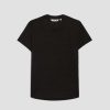 T-Shirts / D Bardeurs | Comptoir des Cotonniers Amandine - T-Shirt Col Rond En Lin Black Beauty