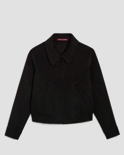 Vestes / Manteaux | Comptoir des Cotonniers Blouson Court Double Face En Laine M Lang E Black