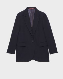 Vestes / Manteaux | Comptoir des Cotonniers Blazer En Laine Navy