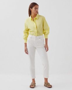 Tops / Blouses / Chemises | Comptoir des Cotonniers Chemise Ample En Coton Blazing Yellow