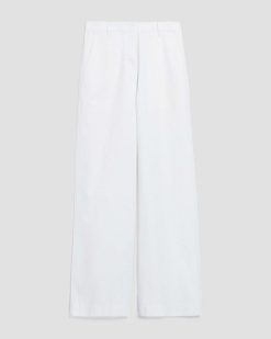 Pantalons | Comptoir des Cotonniers Blandine - Pantalon Droit Brillant White