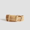 Accessoires | Comptoir des Cotonniers Ceinture Large Tress E En Raphia Natural