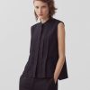 Tops / Blouses / Chemises | Comptoir des Cotonniers Blouse Sans Manches Black Beauty