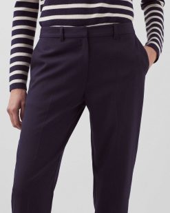 Pantalons | Comptoir des Cotonniers Marguerite - Pantalon Cigarette Navy