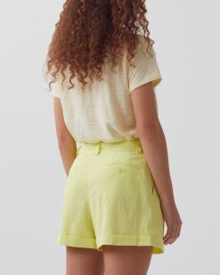 Jupes / Shorts | Comptoir des Cotonniers Short En Coton Charlock Yellow