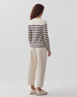 Maille | Comptoir des Cotonniers Maddy - Pull Marin En Laine M Rinos Offwhite