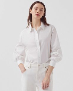 Tops / Blouses / Chemises | Comptoir des Cotonniers Chemise Ample En Coton White