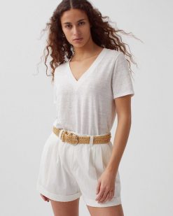 Jupes / Shorts | Comptoir des Cotonniers Short En Coton White