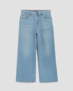 Jeans | Comptoir des Cotonniers Emy - Jean Cropped Wide Leg Light Wash