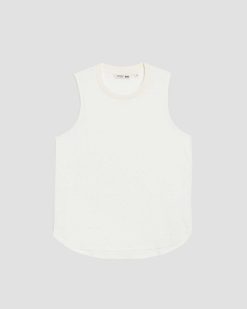 T-Shirts / D Bardeurs | Comptoir des Cotonniers Marcelle - D Bardeur En Lin Brillant White