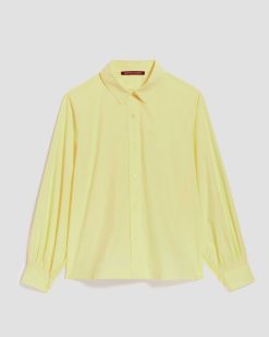 Tops / Blouses / Chemises | Comptoir des Cotonniers Chemise Ample En Coton Blazing Yellow