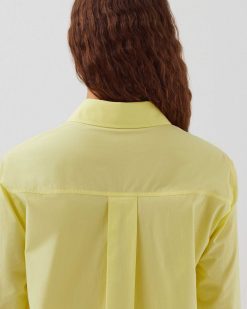 Tops / Blouses / Chemises | Comptoir des Cotonniers Chemise Ample En Coton Blazing Yellow