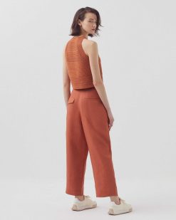 Pantalons | Comptoir des Cotonniers Peggy - Pantalon Carrot Amber Brown