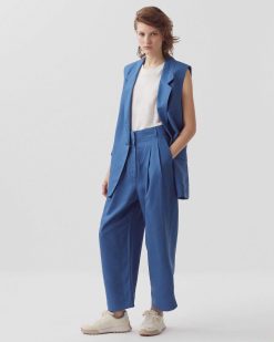 Nos Ensembles | Comptoir des Cotonniers Veste De Costume Sans Manches Moonlight Blue