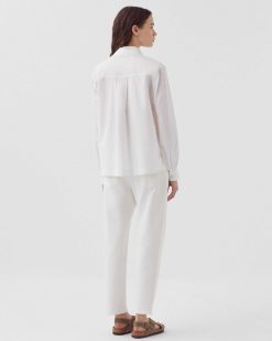 Tops / Blouses / Chemises | Comptoir des Cotonniers Chemise Ample En Coton White