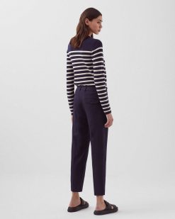 Pantalons | Comptoir des Cotonniers Marguerite - Pantalon Cigarette Navy