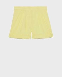 Jupes / Shorts | Comptoir des Cotonniers Short En Coton Charlock Yellow