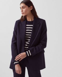 Vestes / Manteaux | Comptoir des Cotonniers Blazer En Laine Navy