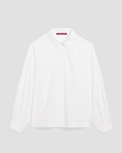 Tops / Blouses / Chemises | Comptoir des Cotonniers Chemise Ample En Coton White