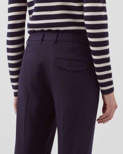 Pantalons | Comptoir des Cotonniers Marguerite - Pantalon Cigarette Navy