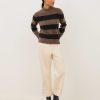 Maille | Comptoir des Cotonniers Pull En Cachemire Lt Brown Stripe