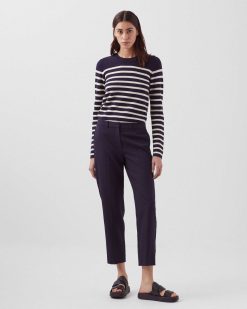 Pantalons | Comptoir des Cotonniers Marguerite - Pantalon Cigarette Navy